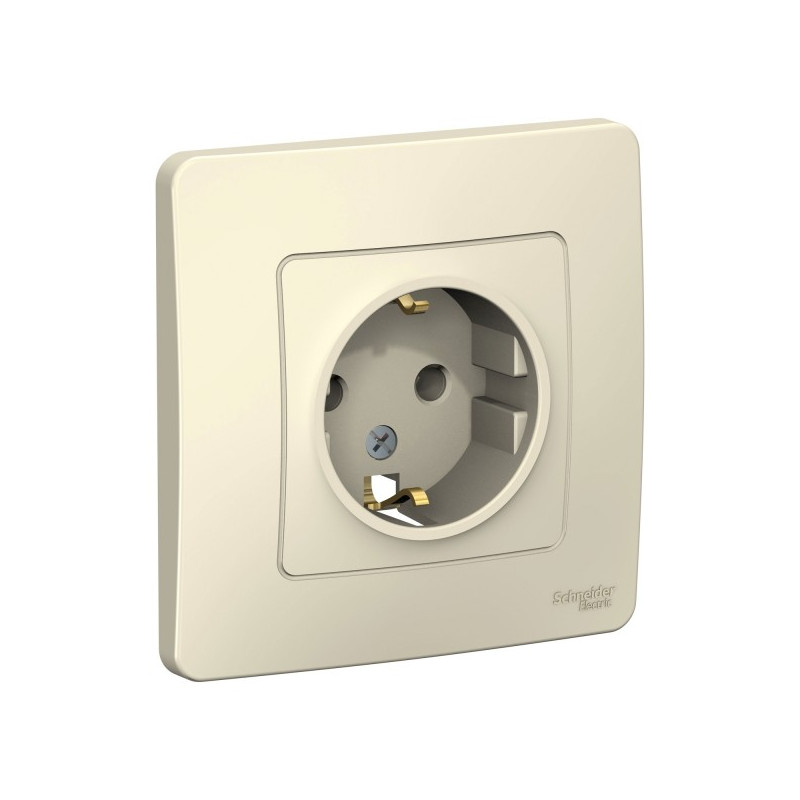 Розетка Schneider Electric Blanca BLNRS001012 молочный