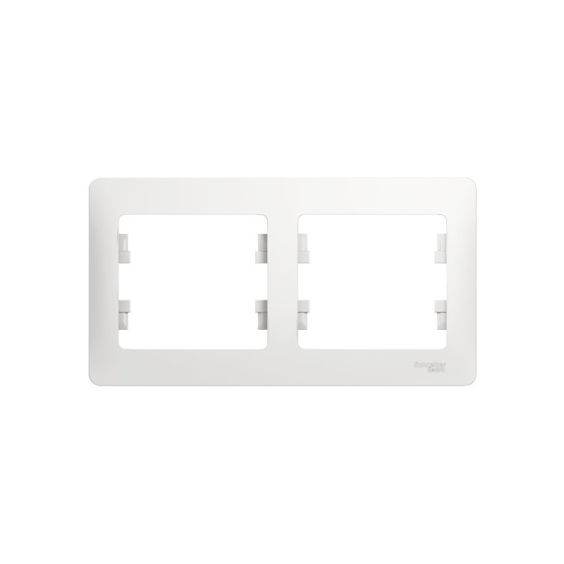 Рамка Schneider Electric Glossa GSL000102 белый
