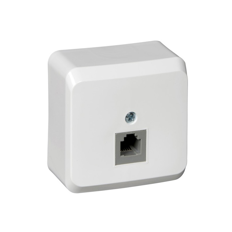 Розетка Schneider Electric Etud TELA-001B белый