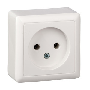 Розетка Schneider Electric Hit RA10-131-B белый