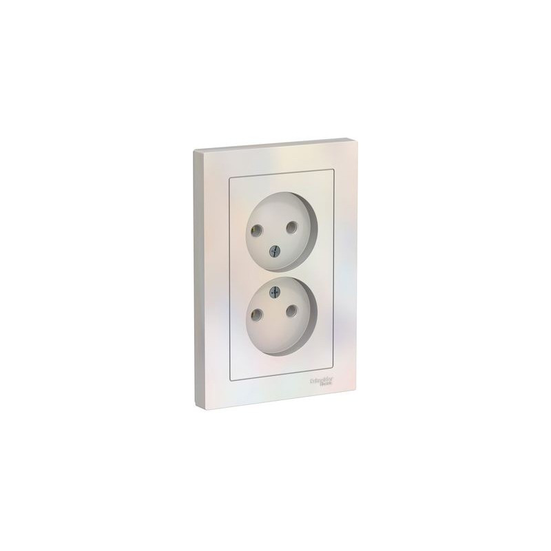 Розетка Schneider Electric Atlas Design ATN000420 жемчуг