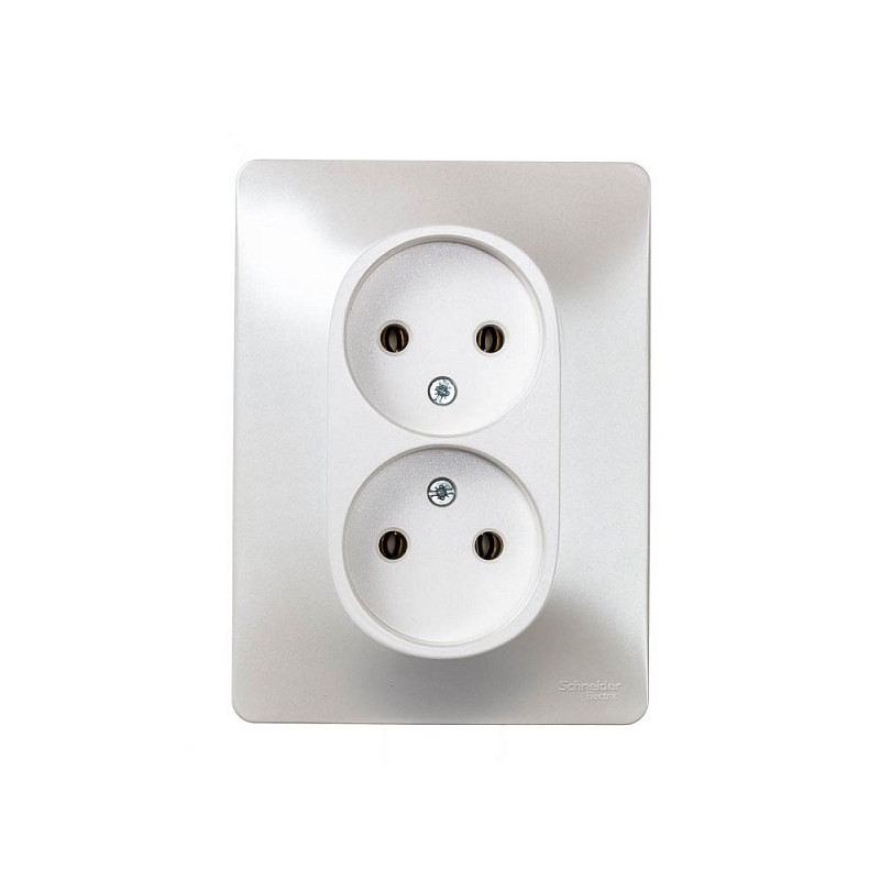 Розетка Schneider Electric Glossa GSL000620 перламутр