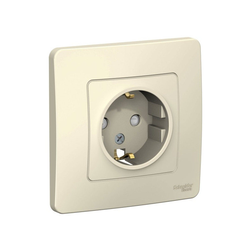 Розетка Schneider Electric Blanca BLNRS001112 молочный