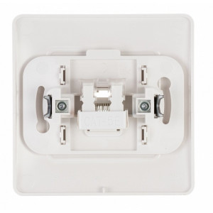 Розетка Schneider Electric Blanca BLNIS045001 белый вид сзади