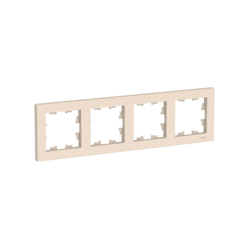 Рамка Schneider Electric Atlas Design ATN000204 бежевый
