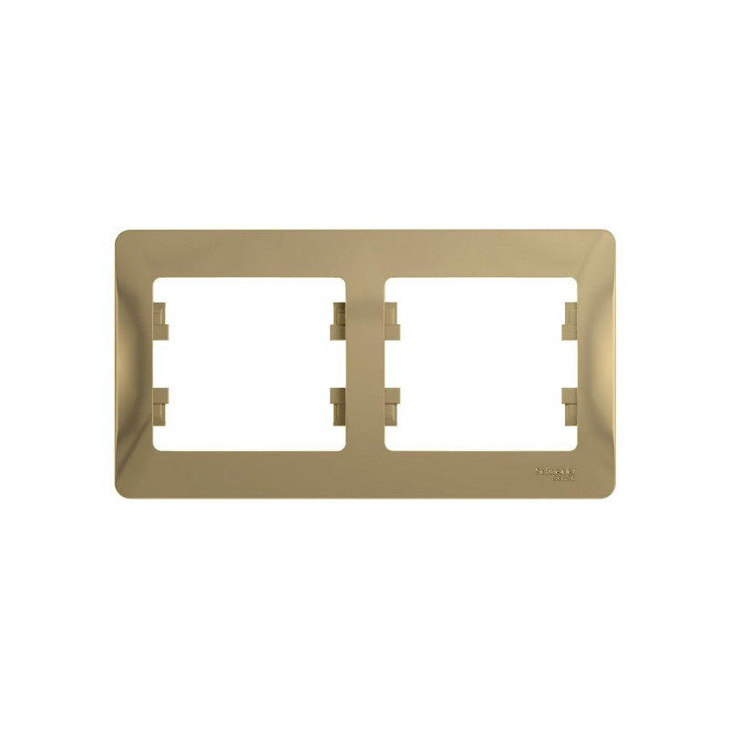 Рамка Schneider Electric Glossa GSL000402 титан