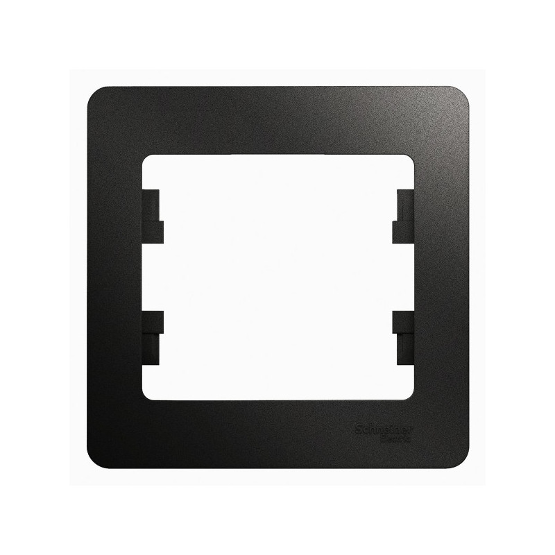 Рамка Schneider Electric Glossa GSL000701 антрацит