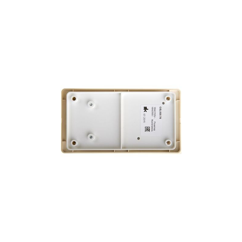 Выключатель с розеткой Schneider Electric Glossa GSL000276 бежевый