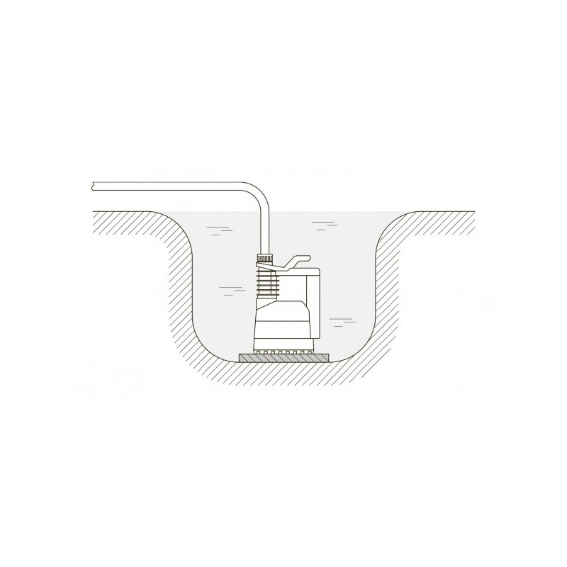 Дренажный насос Unipump Artsub Q750 схема