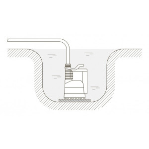 Дренажный насос Unipump Artsub Q900 схема