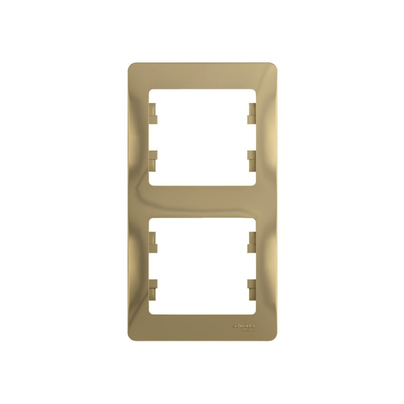 Рамка Schneider Electric Glossa GSL000406 титан