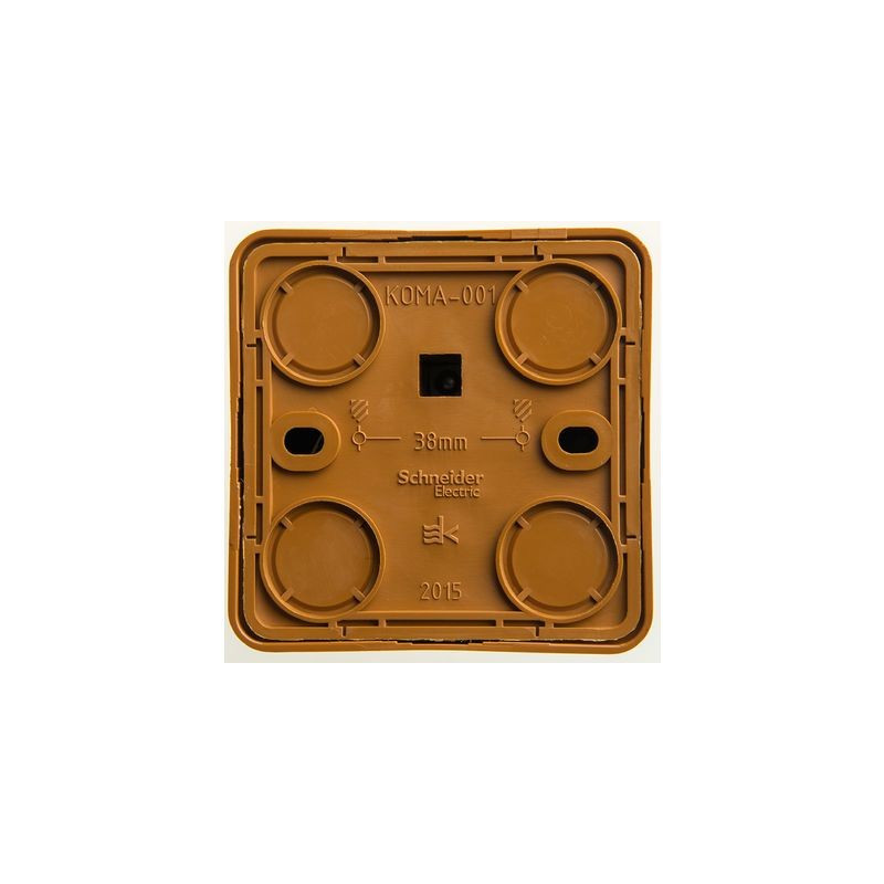 Розетка Schneider Electric Etud KOMA-001T бук вид сзади