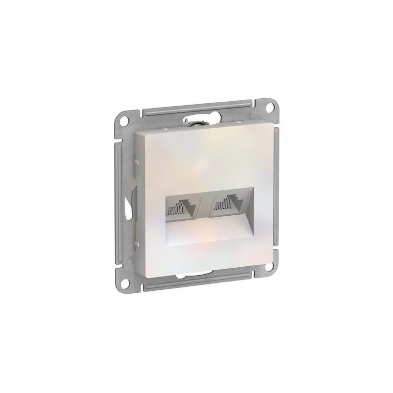 Розетка Schneider Electric Atlas Design ATN000485 жемчуг