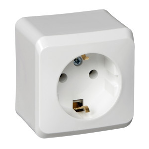 Розетка Schneider Electric Etud PA16-003B белый