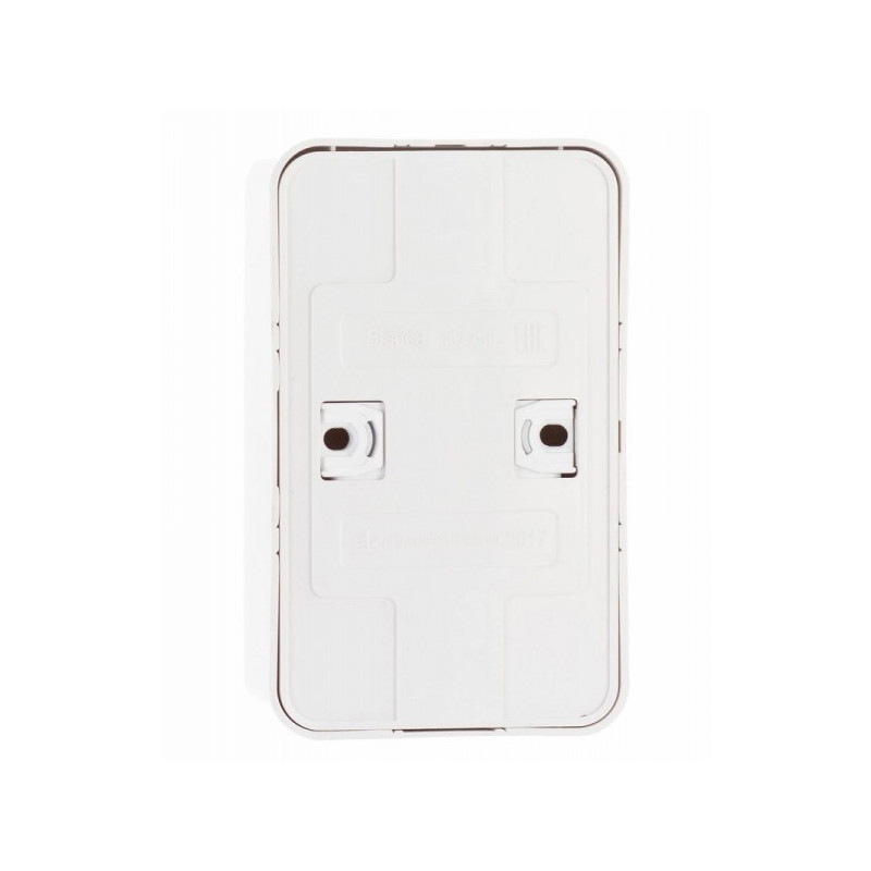 Розетка Schneider Electric Blanca BLNRA000211 белый вид сзади