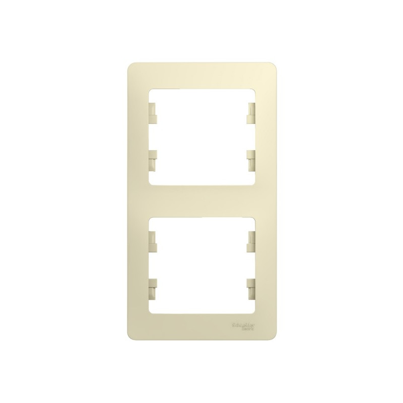 Рамка Schneider Electric Glossa GSL000206 бежевый