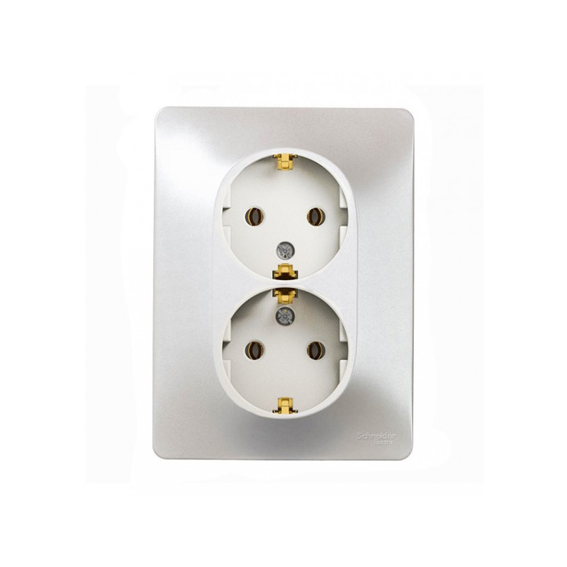 Розетка Schneider Electric Glossa GSL000624 перламутр