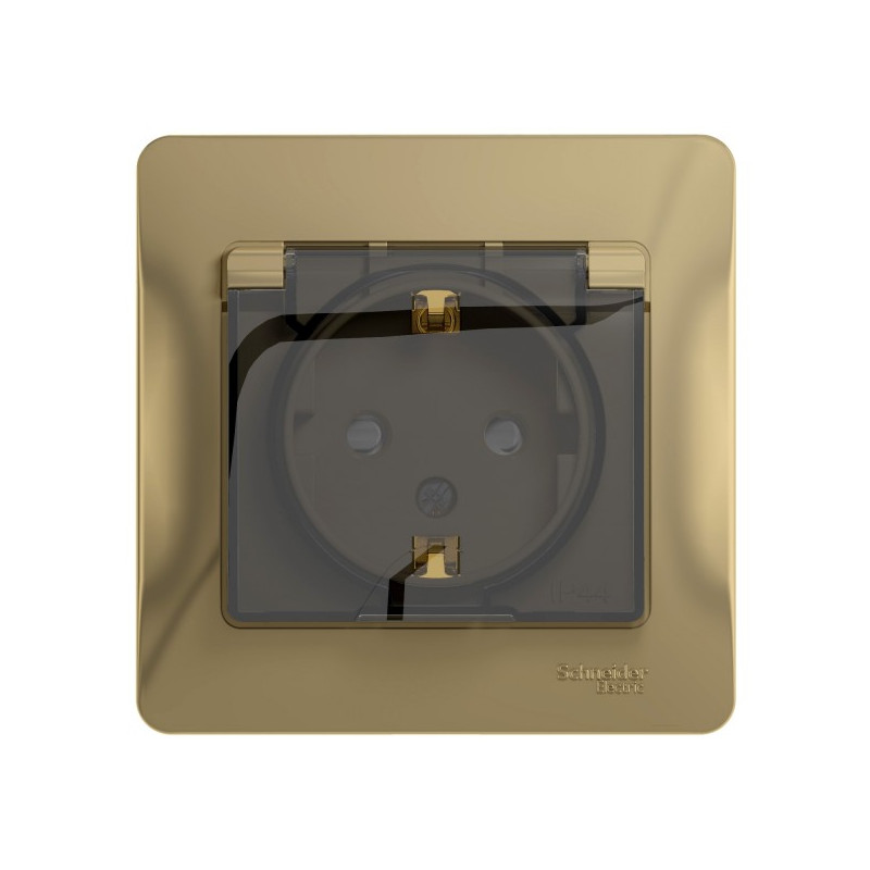 Розетка Schneider Electric Glossa GSL000448 титан