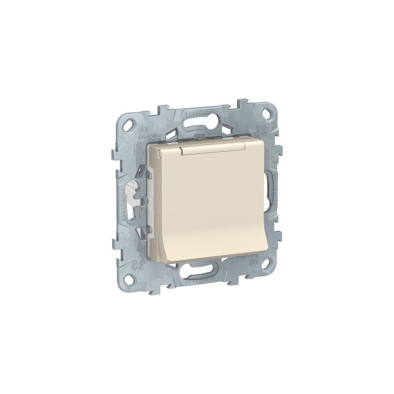 Розетка Schneider Electric Unica New NU503744TA бежевый
