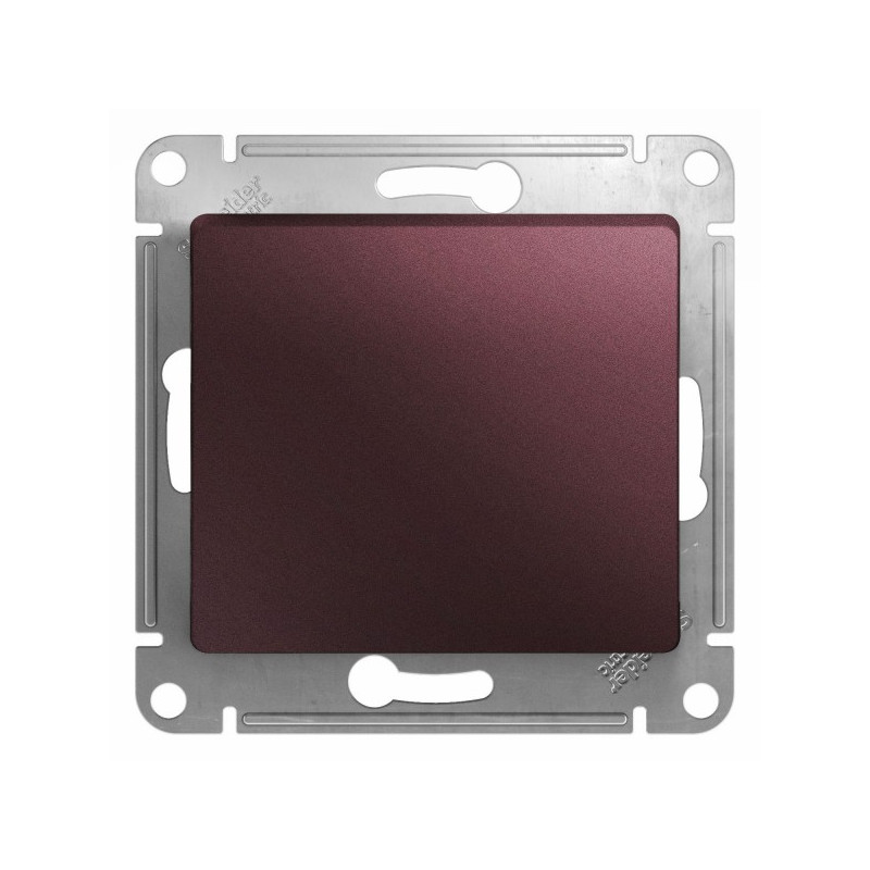 Выключатель Schneider Electric Glossa GSL001111 баклажановый