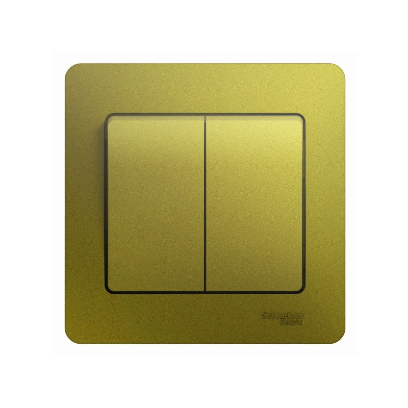 Выключатель Schneider Electric Glossa GSL001052 фисташковый