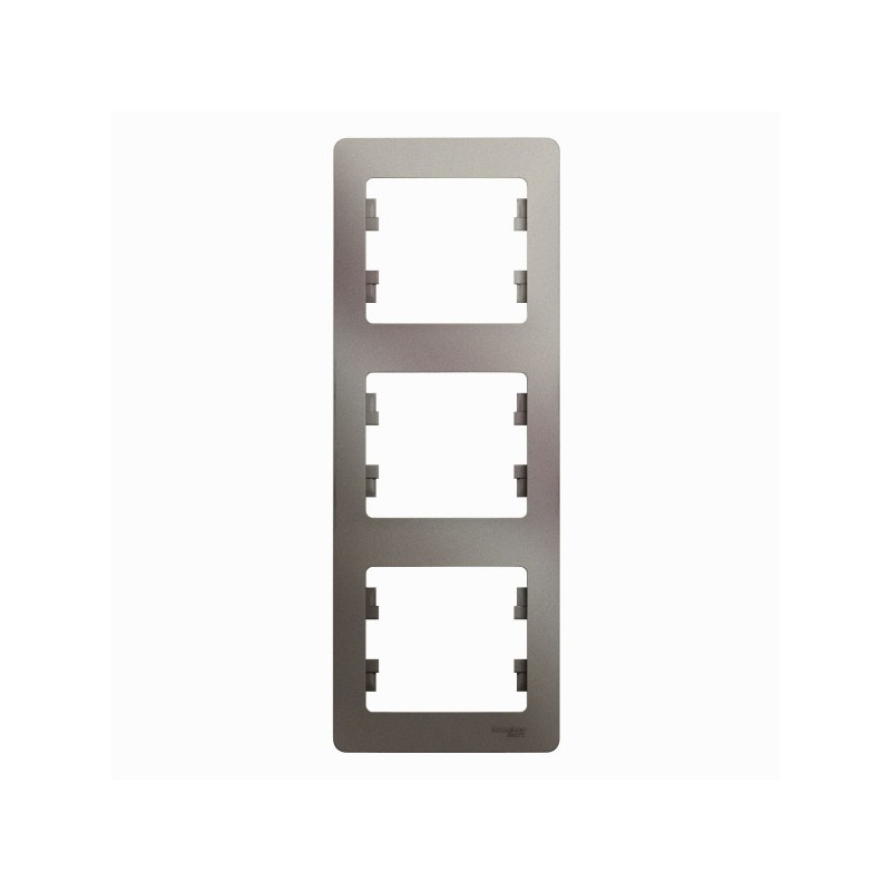 Рамка Schneider Electric Glossa GSL001207 платина