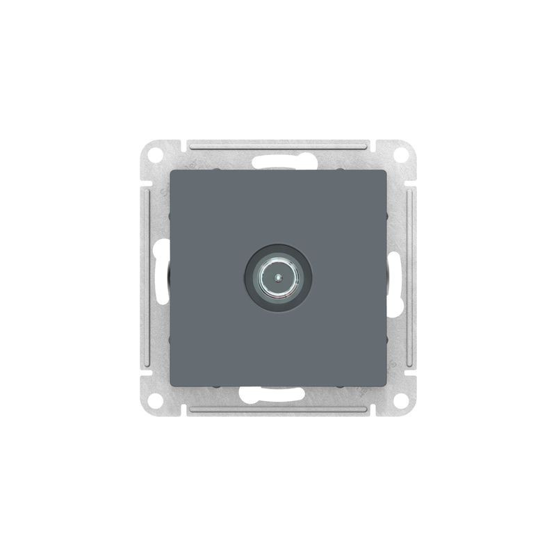 Розетка Schneider Electric Atlas Design ATN000791 грифель вид спереди