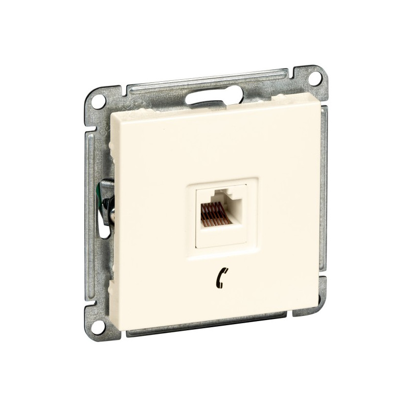 Розетка Schneider Electric W59 RSI-152T-2-86 слоновая кость