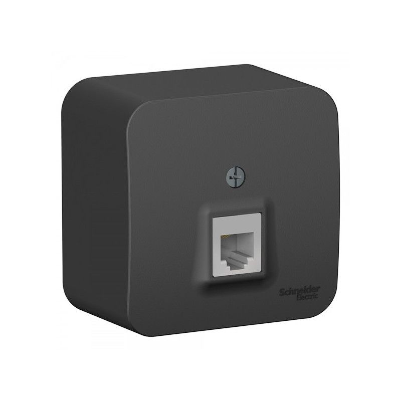 Розетка Schneider Electric Blanca BLNIA011006 антрацит