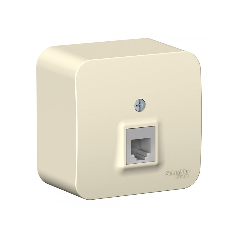 Розетка Schneider Electric Blanca BLNIA011002 молочный