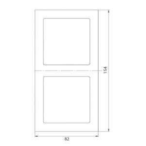 Рамка Schneider Electric Glossa GSL000806 шоколад схема
