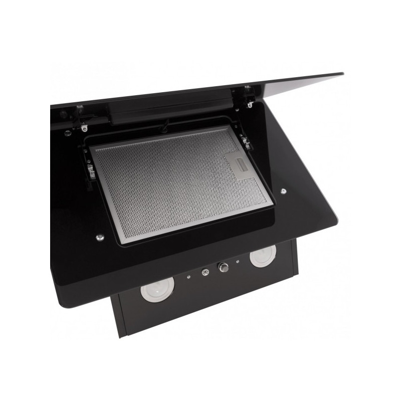 Вытяжка Exiteq EX-1126 Black в открытом состоянии