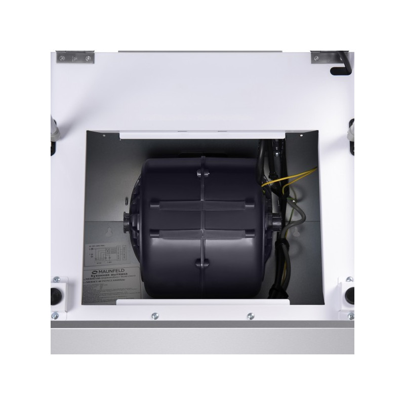 Вытяжка Maunfeld Mersey 90 White/Satin внутри