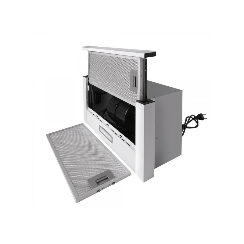 Вытяжка Exiteq EX-1076 White Glass внутри