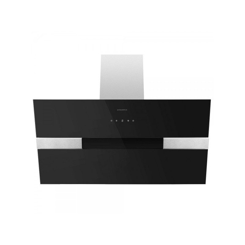 Вытяжка Maunfeld Mersey 90 Black/Satin вид прямо