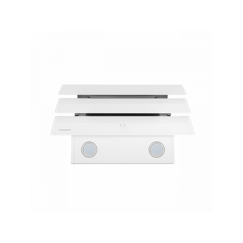 Вытяжка Maunfeld Cascada 60 White вид снизу