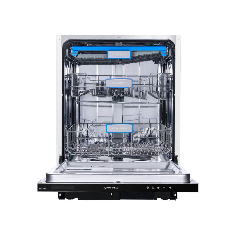 Посудомоечная машина Maunfeld MLP 12IM с открытой дверцей