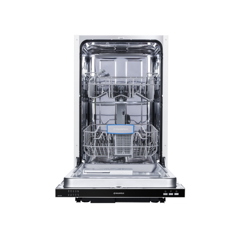 Посудомоечная машина Maunfeld MLP 08IM с открытой дверцей