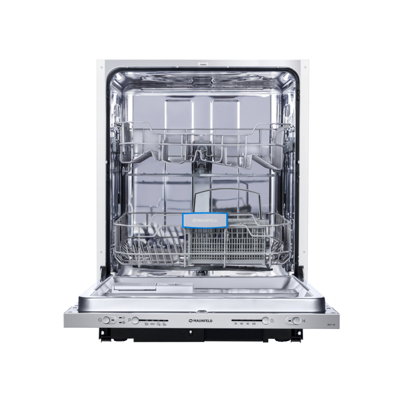 Посудомоечная машина Maunfeld MLP 12S с открытой дверцей