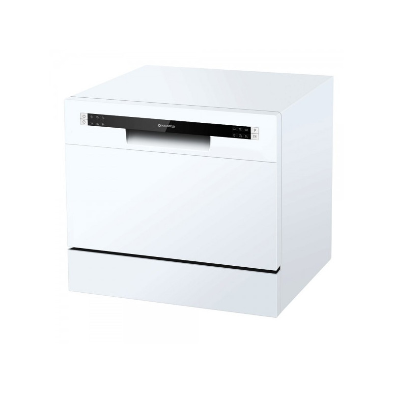 Посудомоечная машина Maunfeld MLP 06S с закрытой дверцей вид сбоку