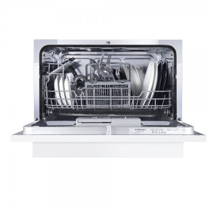 Посудомоечная машина Maunfeld MLP 06S с загруженной посудой