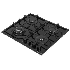 Газовая варочная панель Maunfeld EGHG.64.43CB/G Black вид сбоку