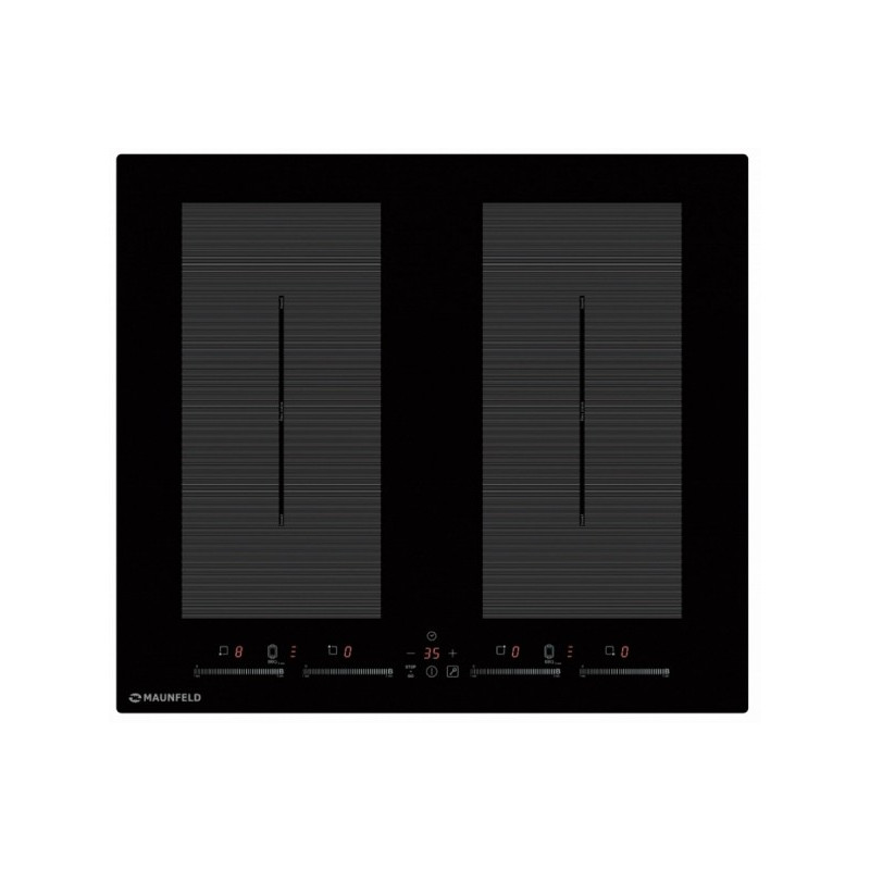Индукционная варочная панель Maunfeld EVI.594.FL2(S) Black вид сверху