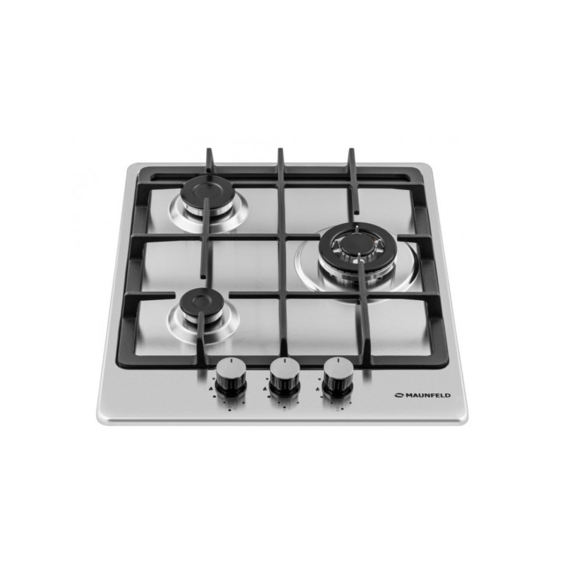 Газовая варочная панель Maunfeld EGHS.43.33CS/G Inox сбоку