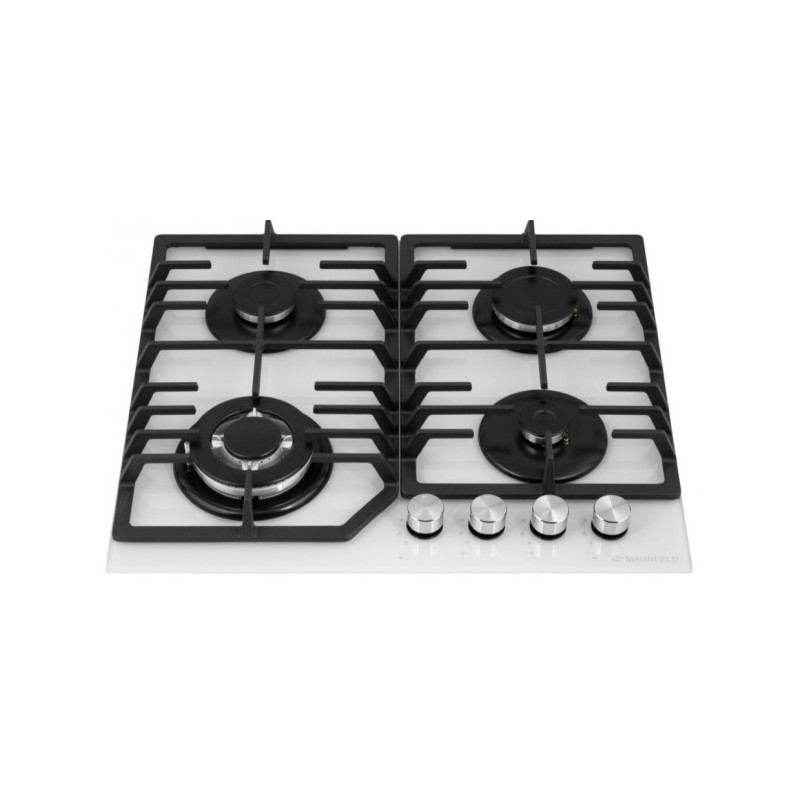 Газовая варочная панель Maunfeld EGHG.64.43CW/G White сбоку