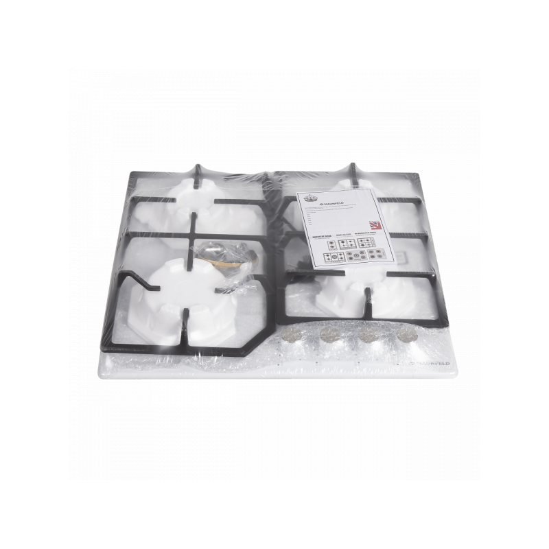 Газовая варочная панель Maunfeld EGHE.64.43CW/G White в упаковке