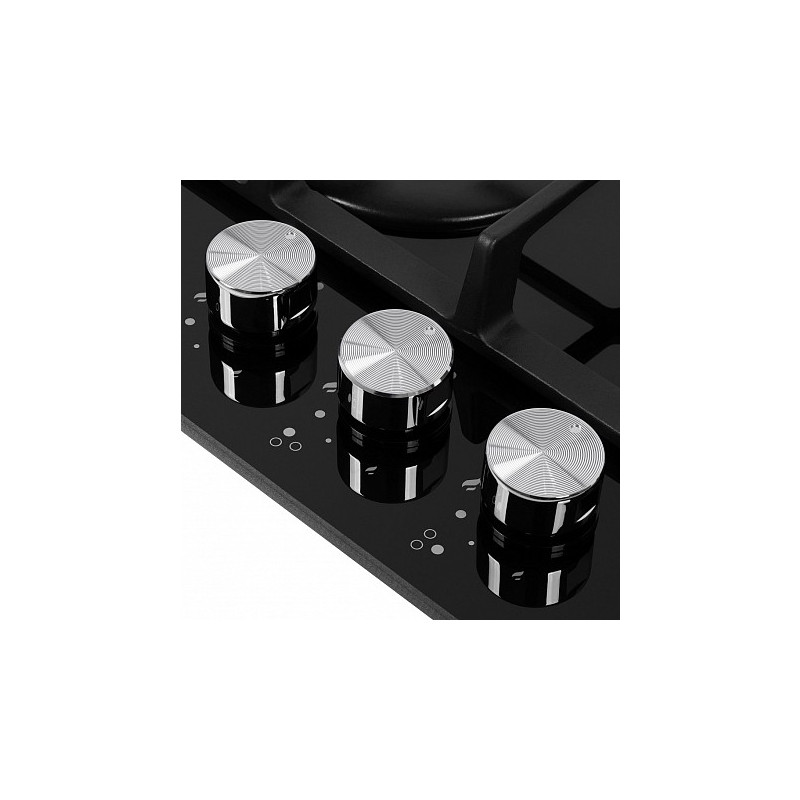 Газовая варочная панель Maunfeld EGHG.43.33CB/G Black ручки