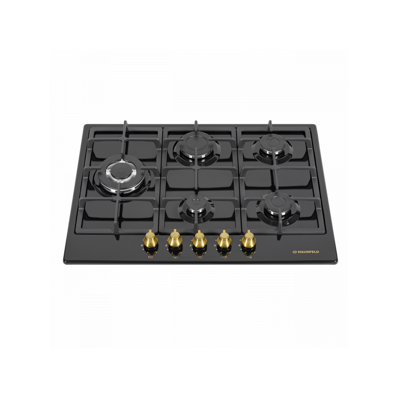 Газовая варочная панель Maunfeld EGHE.75.33CB.R/G Black