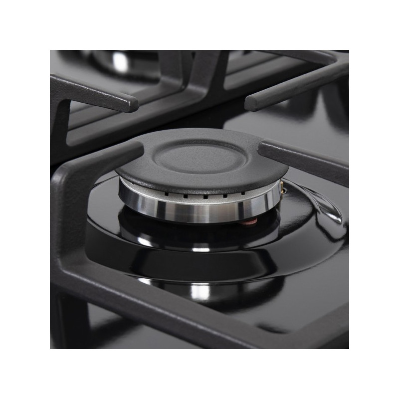 Конфорка варочной панели Maunfeld EGHE.75.33CB.R/G Black вид сбоку