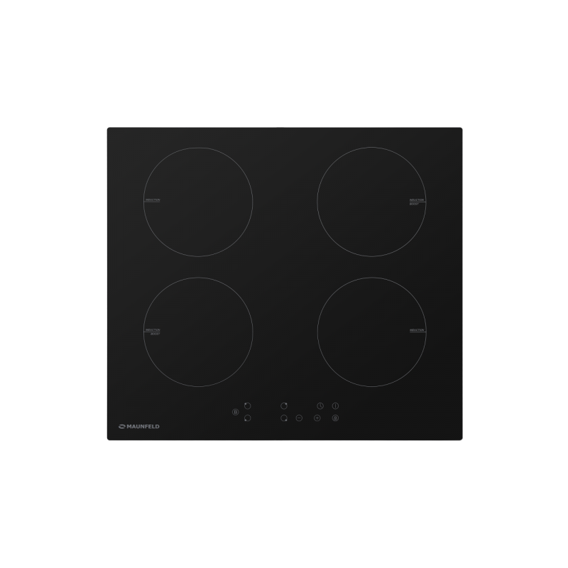 Индукционная варочная панель Maunfeld EVI.594 Black вид сверху